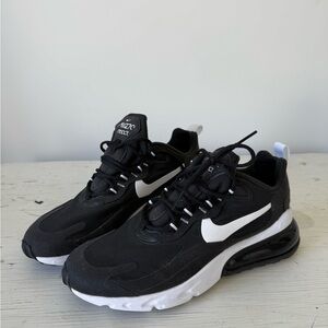 Nike Air Max 270 React Black White Trainers
